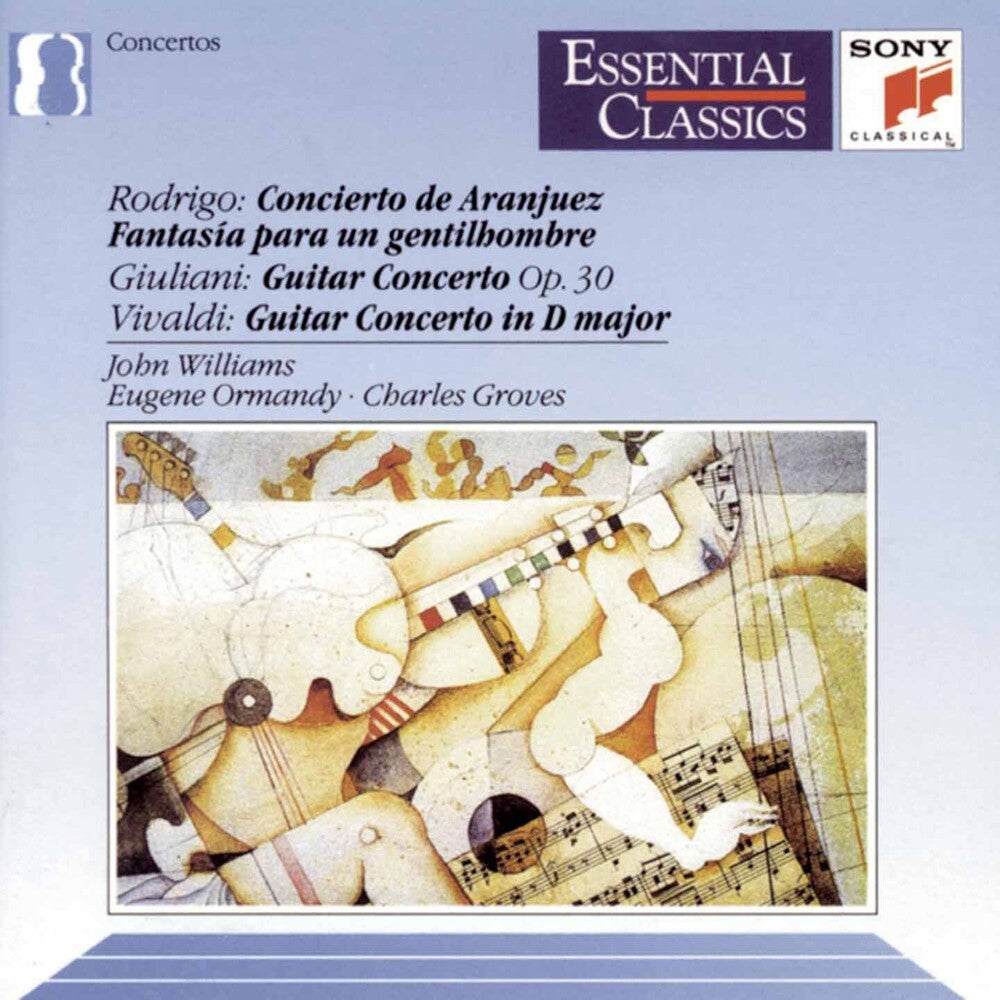 Rodrigo / Vivaldi / John Williams - Guitar Concerti Music CD