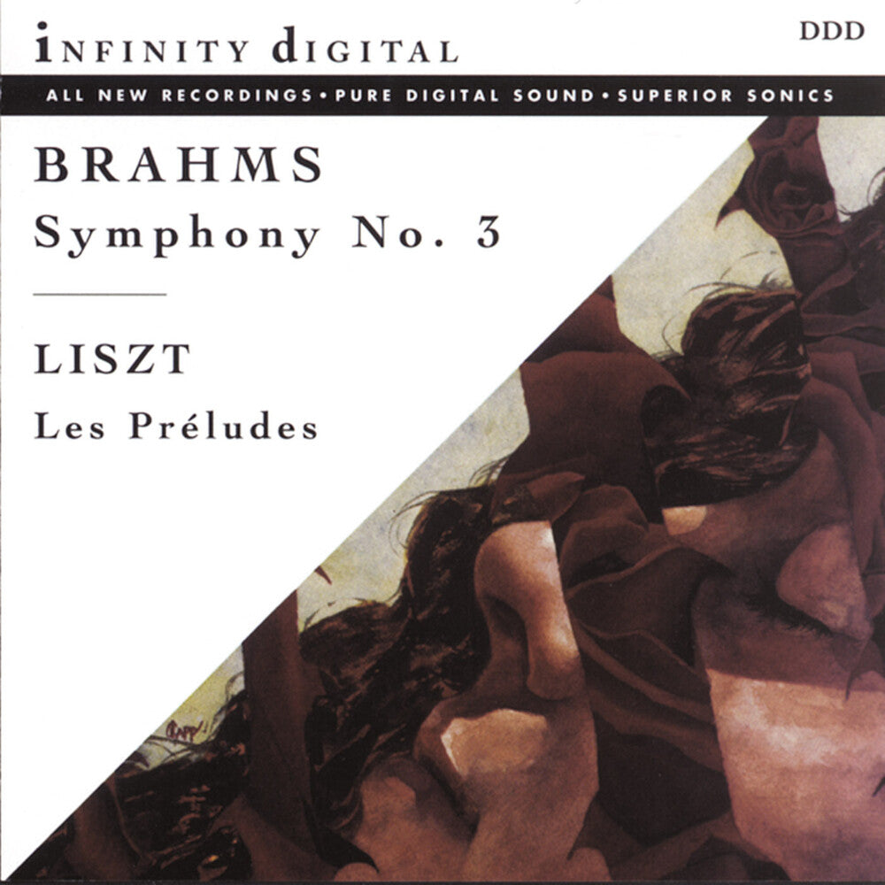 Brahms/Liszt - Symphony 3 / Les Preludes Music CD