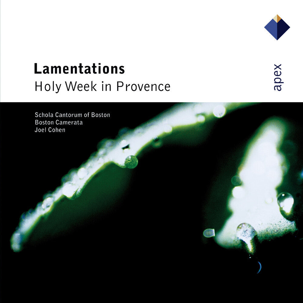 Joel Cohen - Lamentations: Holy Week In Provence Music CD