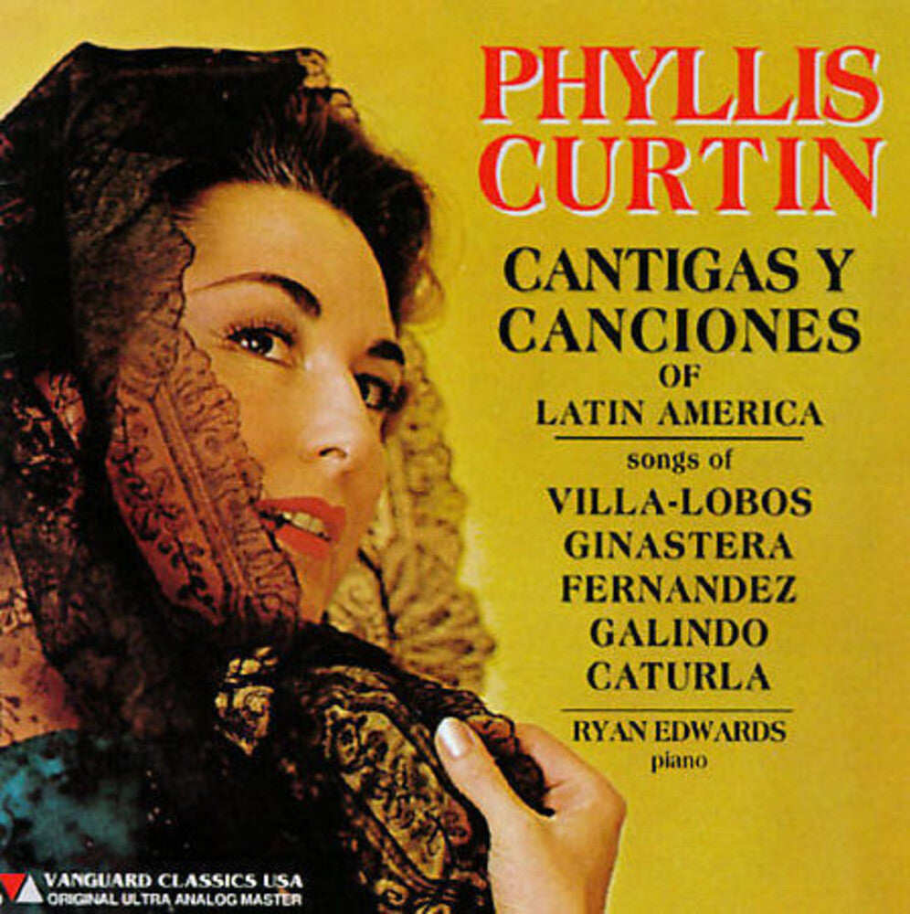 Phyllis Curtin / Edwards - Sings Songs Of Latin America Music CD