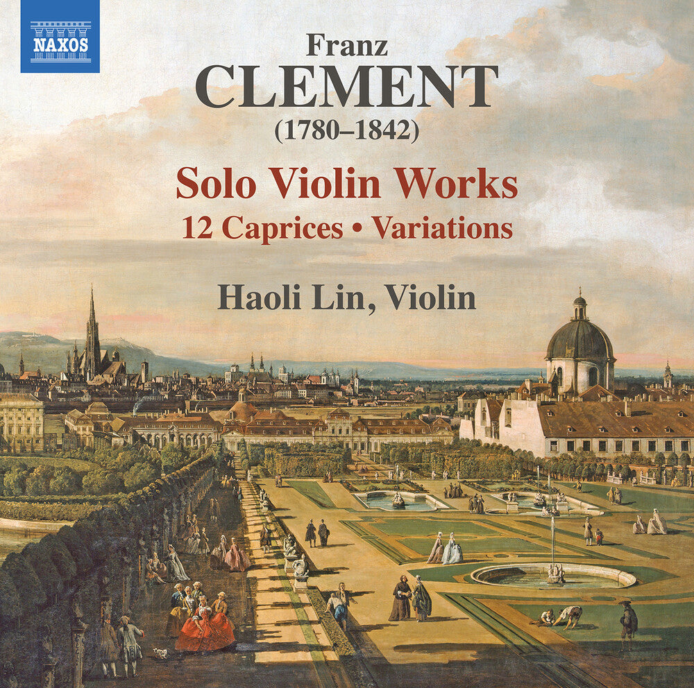 Clement / Lin - Solo Violin Works - 12 Caprices Variations Music CD