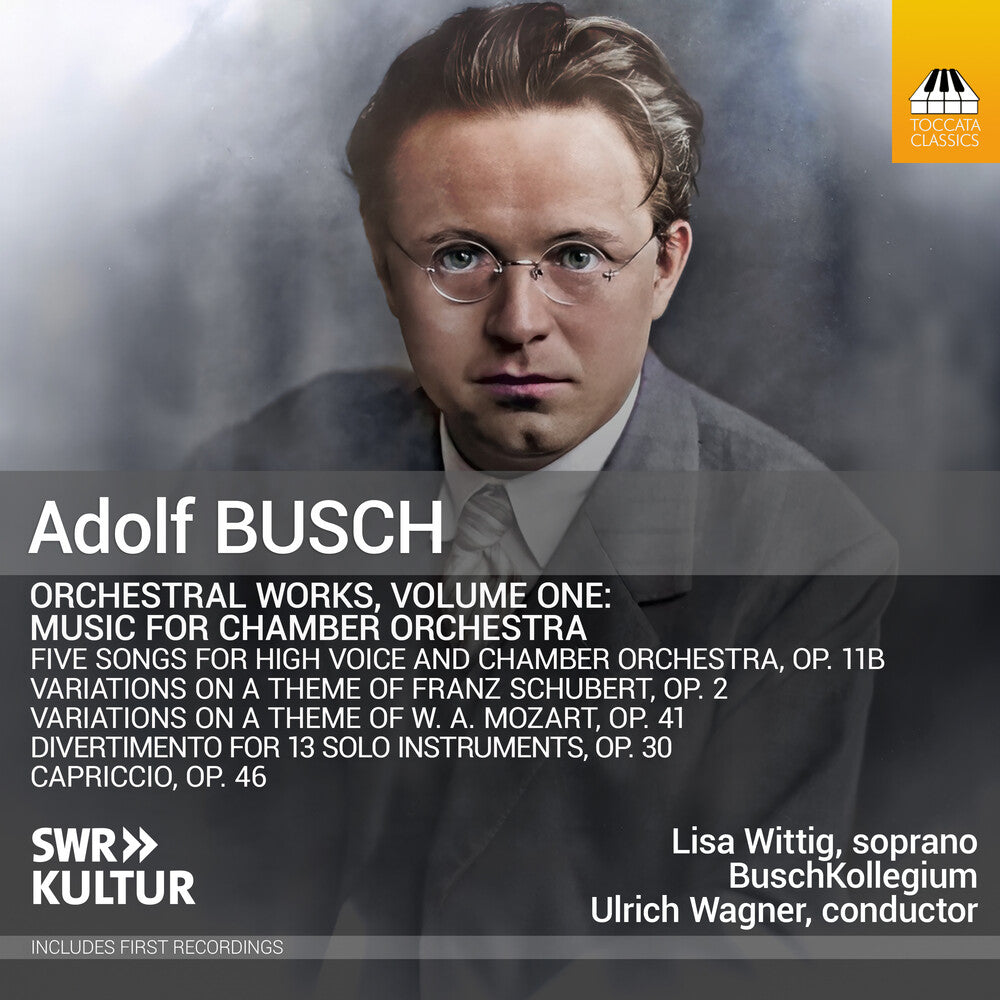 Busch / Wittig - Orchestral Works, Vol. 1 Music CD