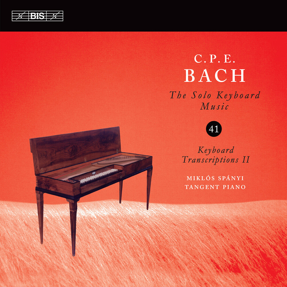 C Bach .P.E. / Spanyi - Solo Keyboard Music Vol. 41 Music CD