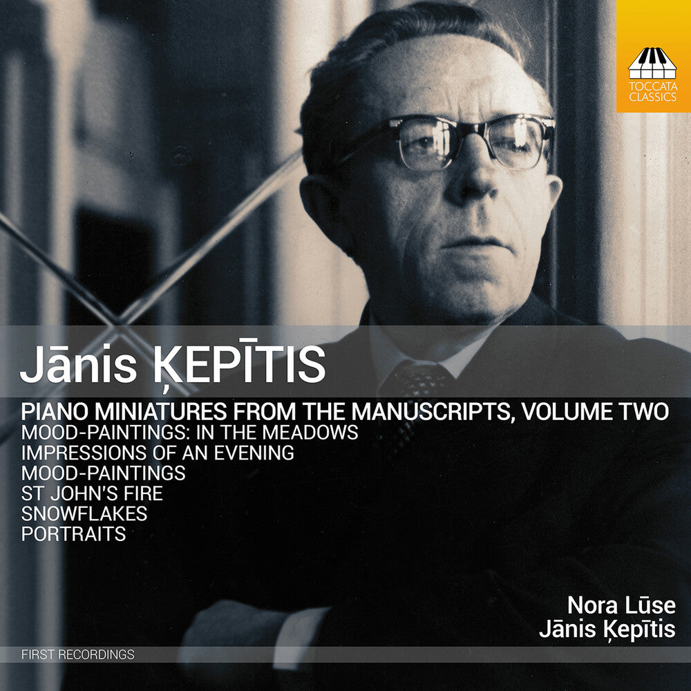 Kepitis / Luse - Piano Miniatures From The Manuscripts, Vol. 2 Music CD