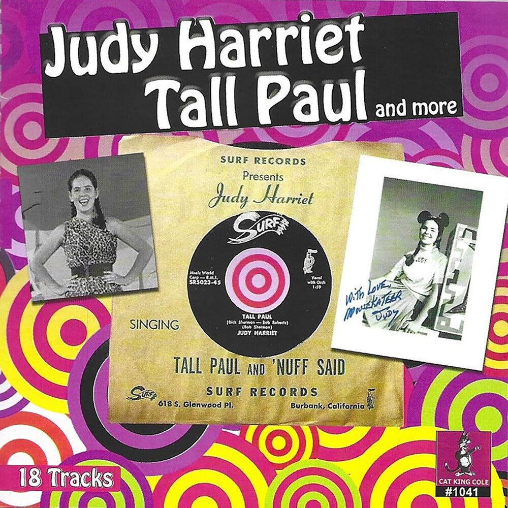 Judy Harriet - Tall Paul & More Music CD