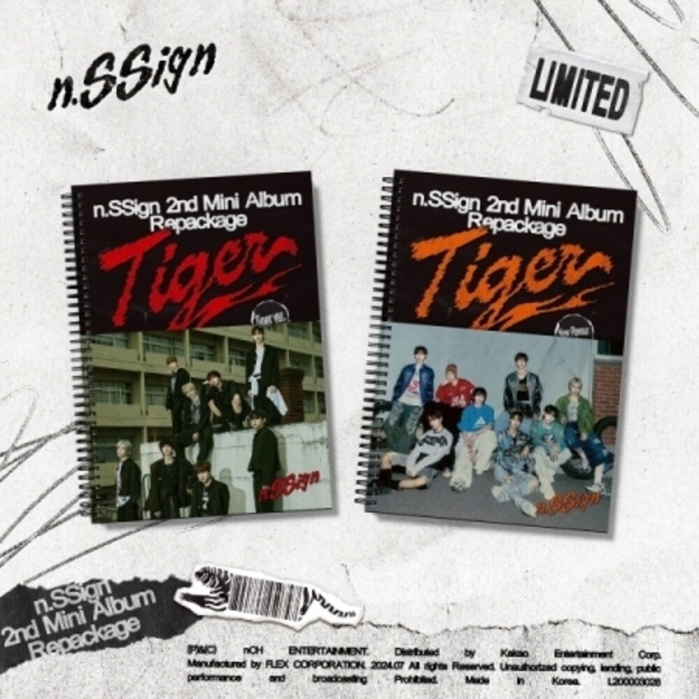 N.Ssign - Tiger - Repackage - Random Cover (Asia) Music CD