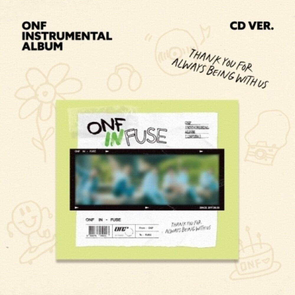 Onf - Infuse - Instrumental Album (Post) (Stic) (Phob) Music CD