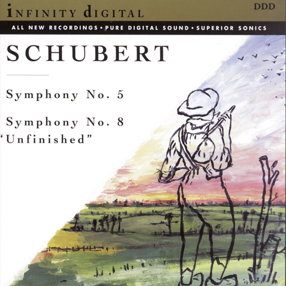F. SCHUBERT - Symphonies 5 & 8 Music CD