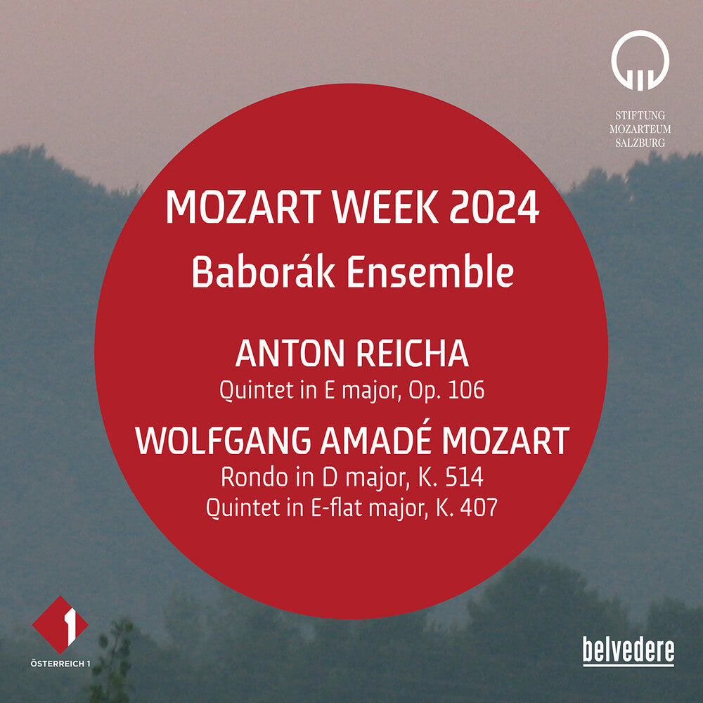 Mozart / Reicha / Baborak Ensemble - Mozart Week 2024 Music CD