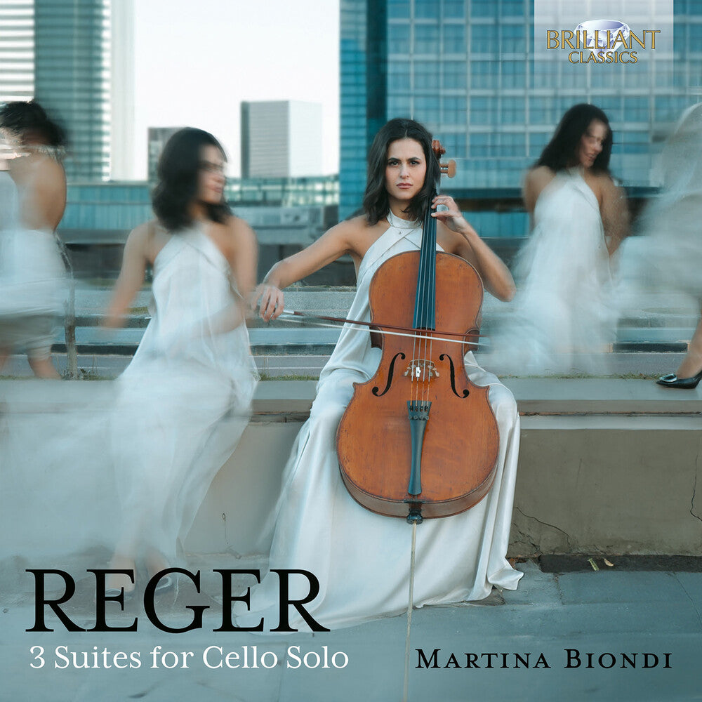 Reger / Biondi - 3 Suites For Cello Solo Op. 131c Music CD