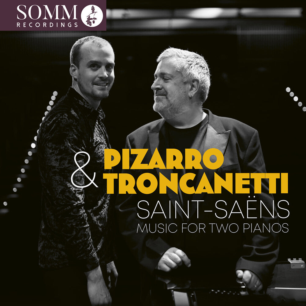 Saint-Saens / Pizarro / Troncanetti - Music for Two Pianos Music CD