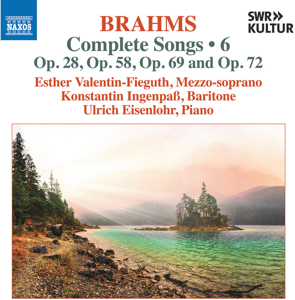 Brahms / Valentin-Fieguth / Ingenpass - Complete Songs Vol. 6 Music CD