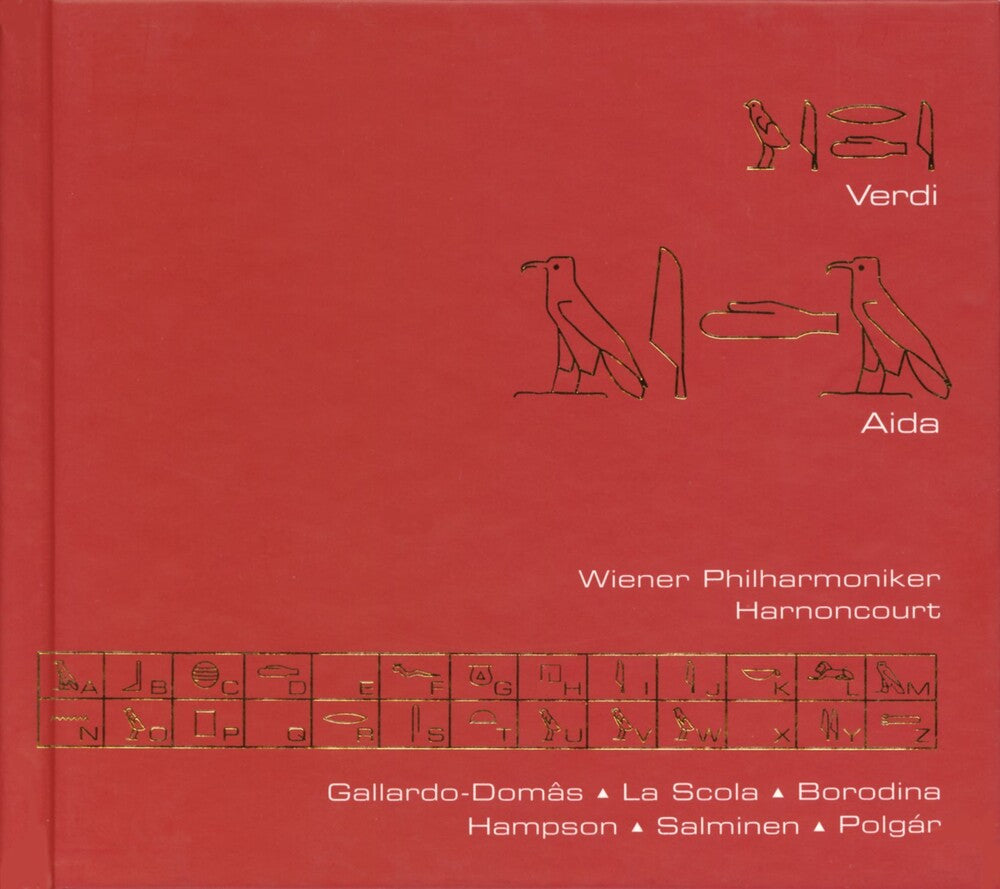 Nikolaus Harnoncourt - Aida Music CD