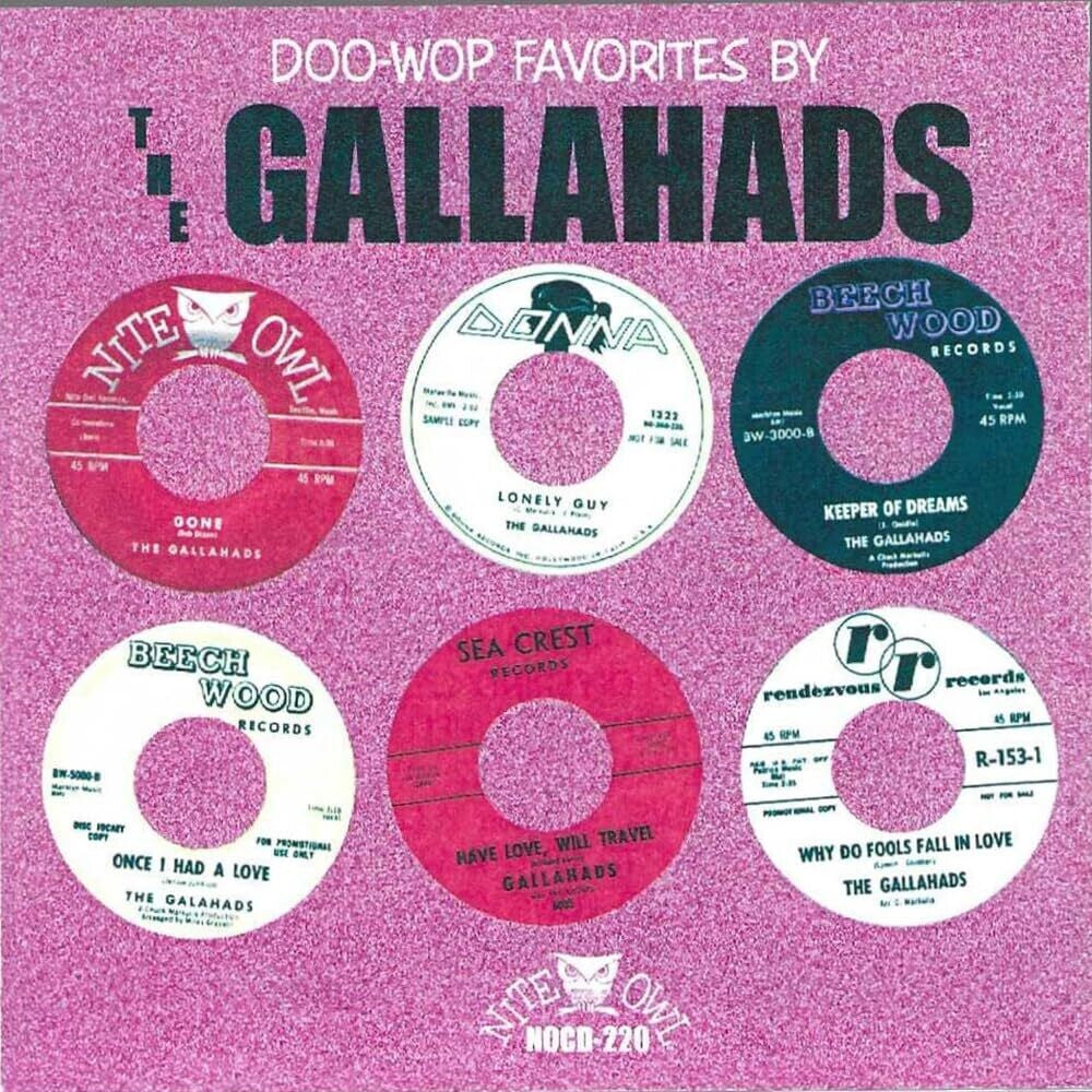 Doo Wop Favorites By The Gallahads Music CD