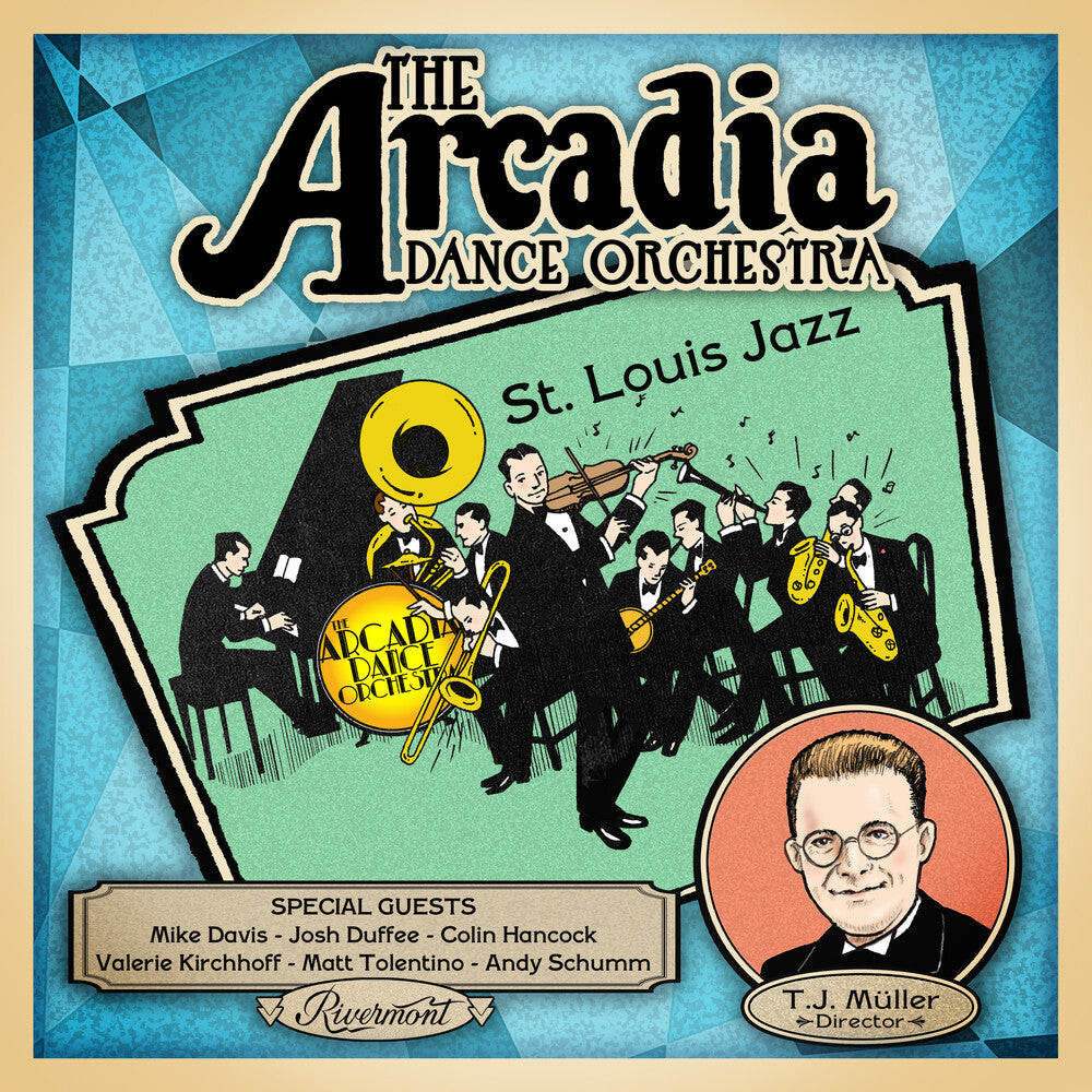Arcadia Dance Orchestra - St. Louis Jazz Music CD