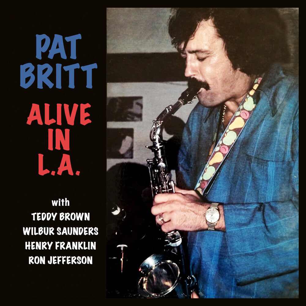 Pat Britt - Alive In L.A. (Mod) Music CD