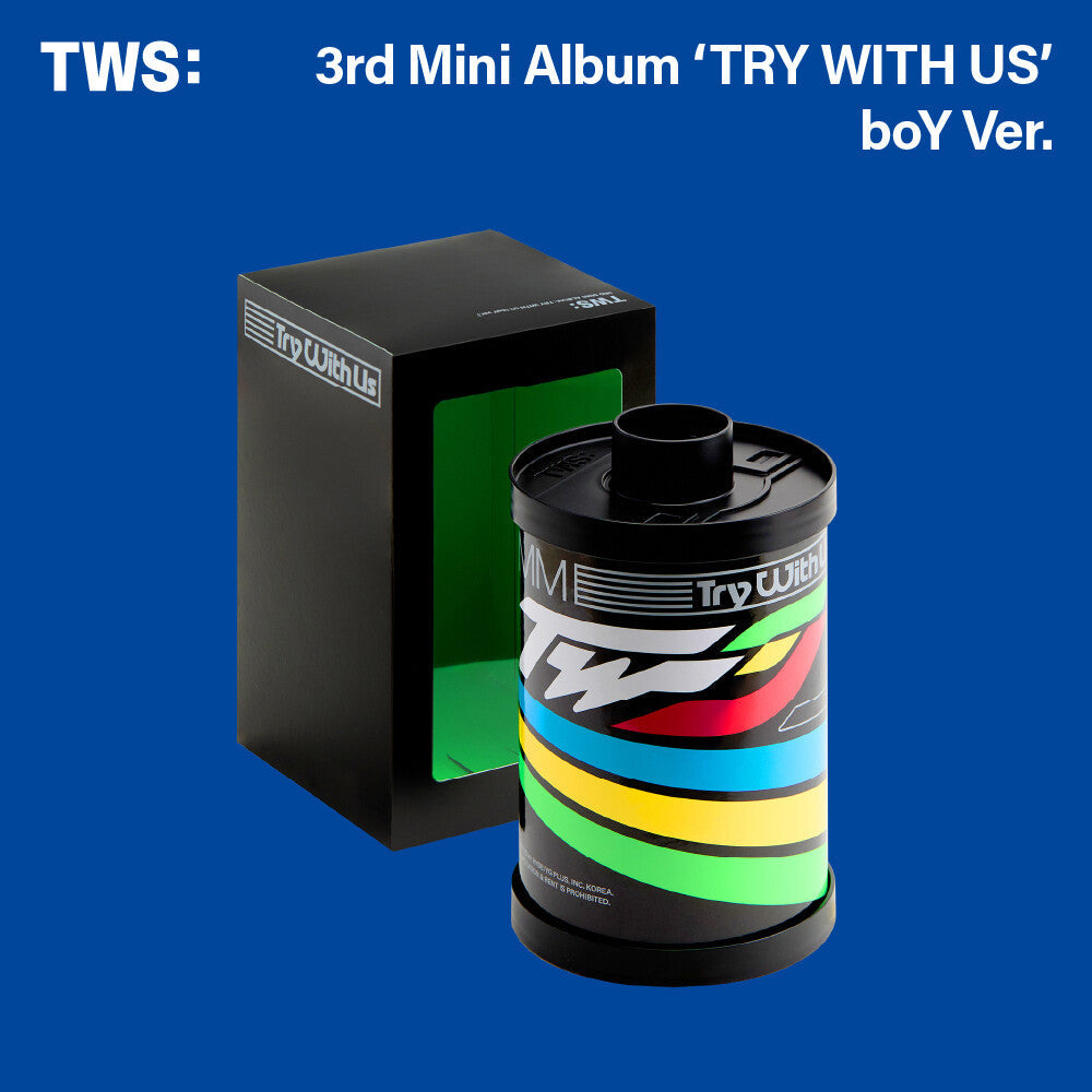 TWS - Tws 3rd Mini Album 'try With Us' (Boy Ver.) (Post) Music CD