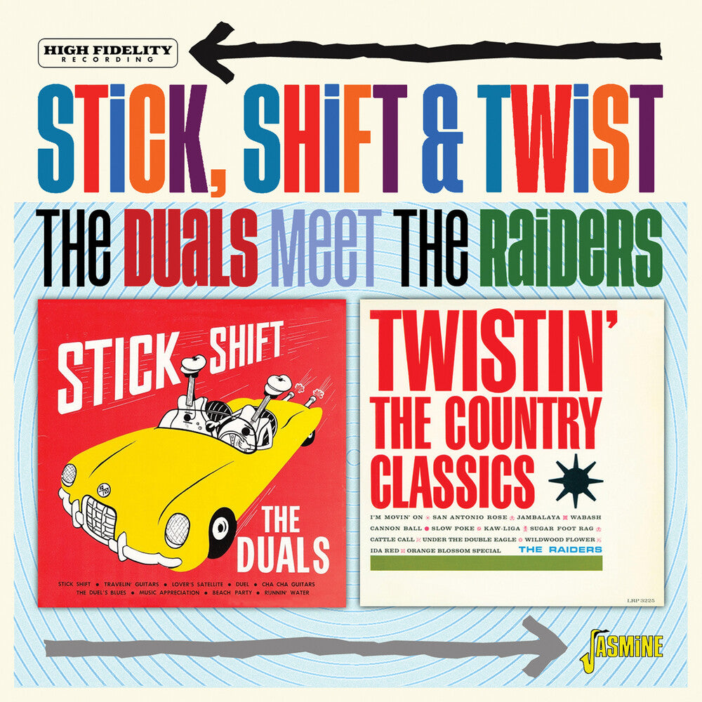 Duals Meet The Raiders - Stick Shift & Twist (Uk) Music CD