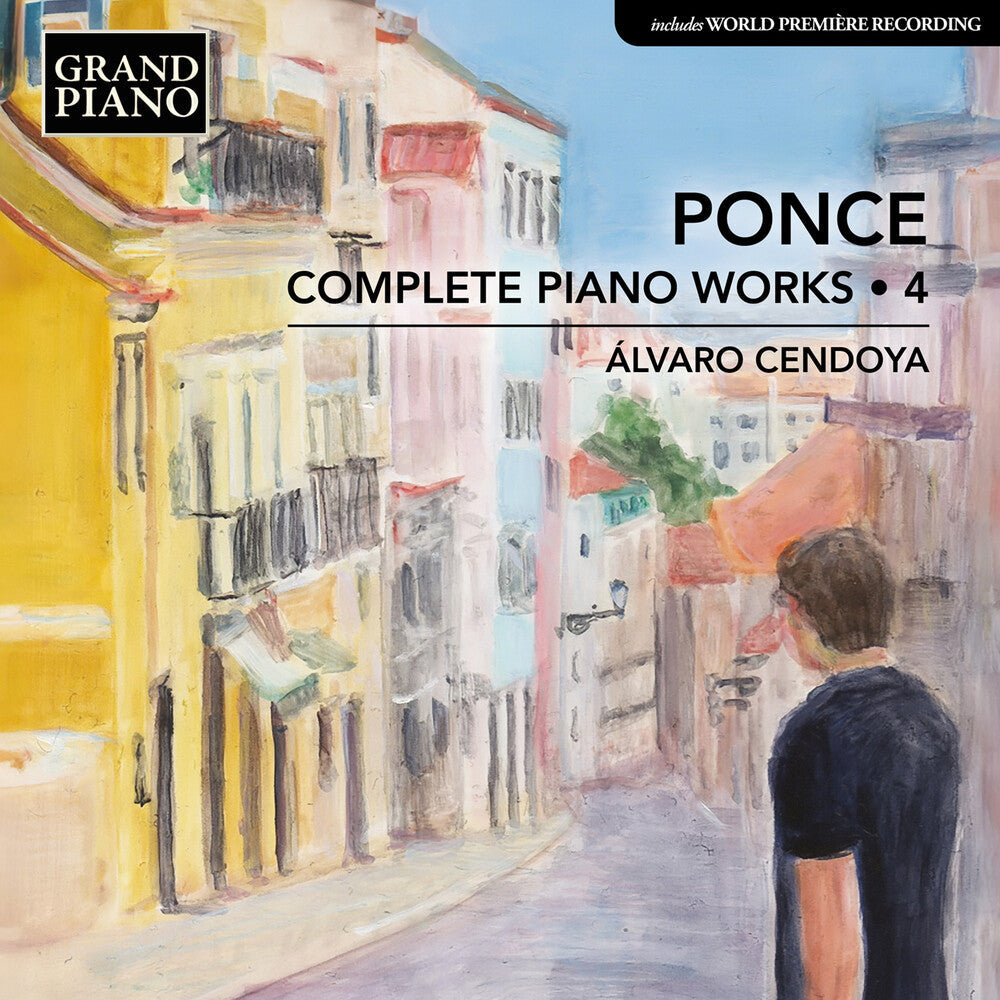 Alvaro Cendoya - Ponce: Complete Pno Works Vol. 4 Music CD