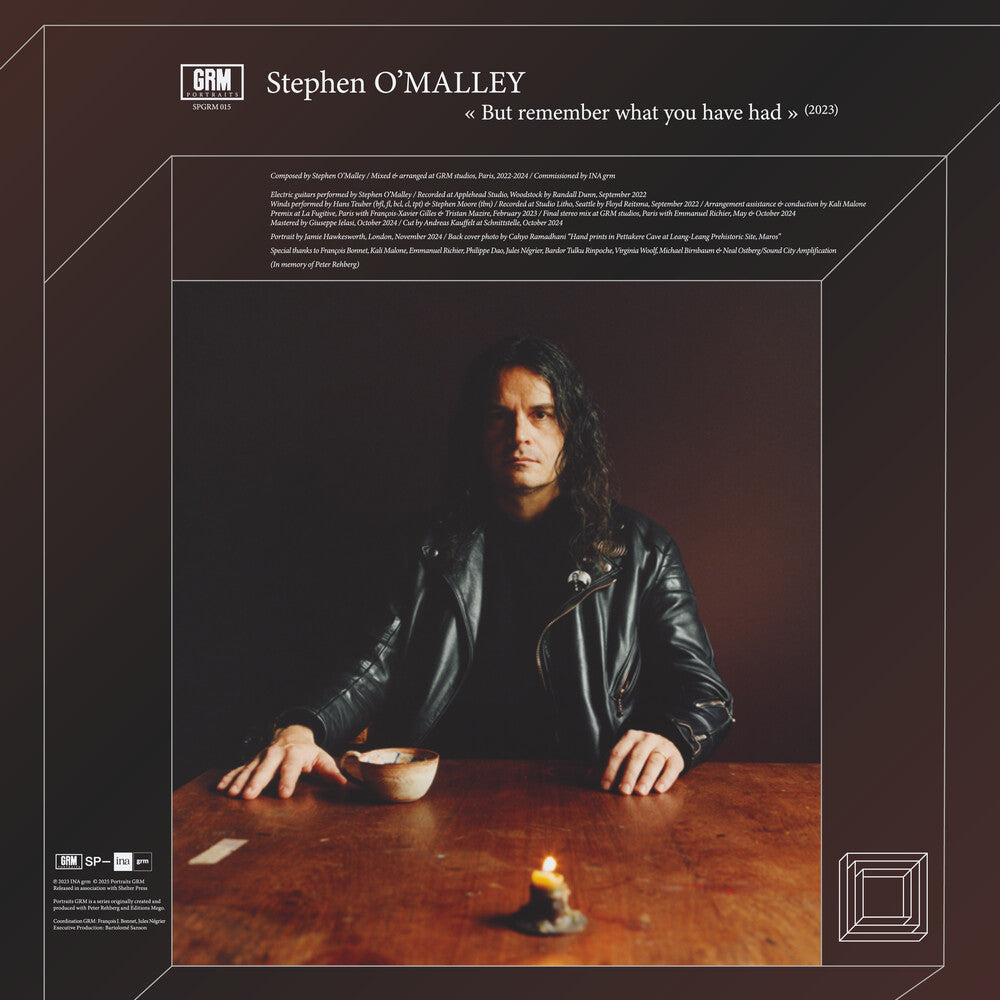 Stephen O'malley - But Remember What You Have Had Music CD