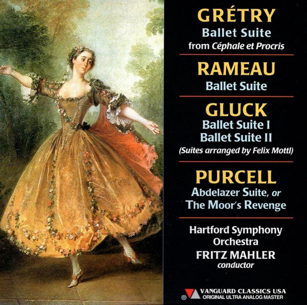 Hartford Symphony Orchestra - Gluck Gretry Purcell Rameau Music CD