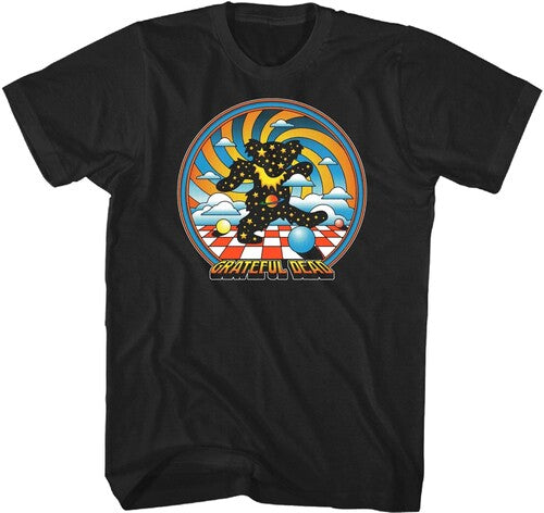 Grateful Dead Space Bear Tshirt 2xl Blk 23gfd013a5 - Grateful Dead Space Bear Tshirt 2xl Blk 23gfd013a5 - Apparel
