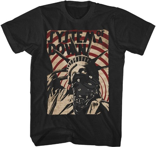 System Of A Down Liberty Tshirt Xl 18soad055a4 - System Of A Down Liberty Tshirt Xl 18soad055a4 - Apparel