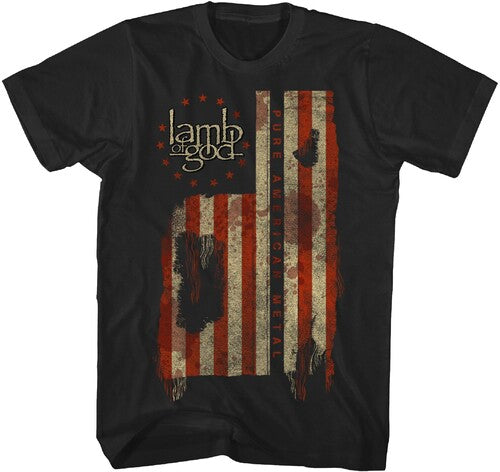 Lamb Of God Pure Am Metal Tshirt 2xl Ts4410lama5 - Lamb Of God Pure Am Metal Tshirt 2xl Ts4410lama5 - Apparel