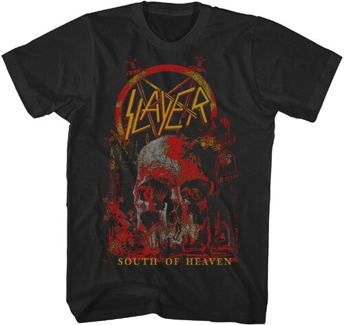 Slayer South Of Heaven Tshirt Xl Blk Ts4417slaa4 - Slayer South Of Heaven Tshirt Xl Blk Ts4417slaa4 - Apparel