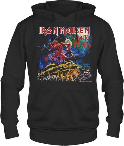 Iron Maiden Run Hills Hoodie 2xl Blk Hd0001irma5 - Iron Maiden Run Hills Hoodie 2xl Blk Hd0001irma5 - Apparel