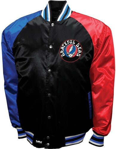 Grateful Dead Rock Satin Jk Xl Blk M2445gfda4 - Grateful Dead Rock Satin Jk Xl Blk M2445gfda4 - Apparel