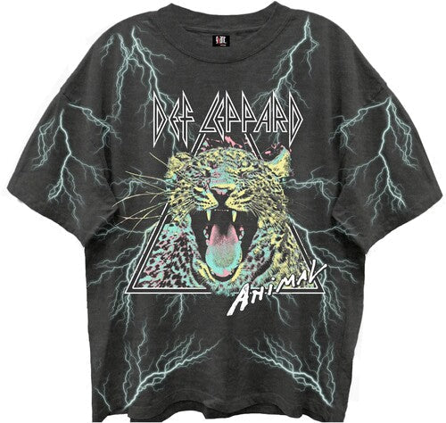 Def Leppard Animal All Over Tshirt Med 18161147a2 - Def Leppard Animal All Over Tshirt Med 18161147a2 - Apparel