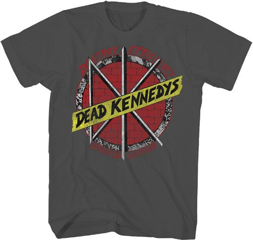 Dead Kennedys Destroy Tshirt 2xlchar Ts0003dka5 - Dead Kennedys Destroy Tshirt 2xlchar Ts0003dka5 - Apparel