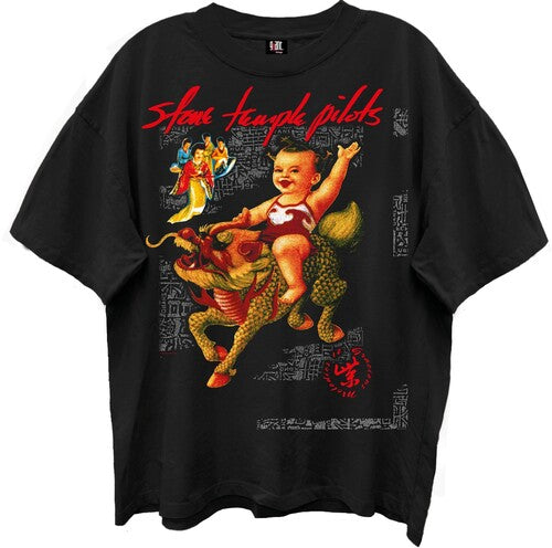 Stone Temple Pilots Lp Covr Tshirt Xl Tsgv100stpa4 - Stone Temple Pilots Lp Covr Tshirt Xl Tsgv100stpa4 - Apparel