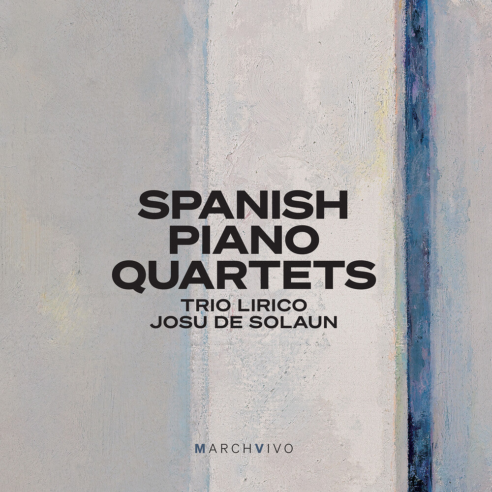 Trio Lirico - Spanish Pno Quartets (Live) Music CD