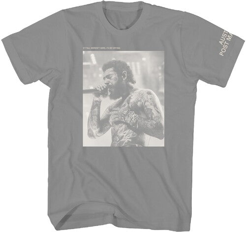 Post Malone Singing Photo Tshirt Xl 36881022a4 - Post Malone Singing Photo Tshirt Xl 36881022a4 - Apparel
