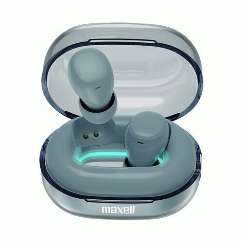 Maxell Ecolw Tune Out Bt Earbuds Tw Gray - Maxell Ecolw Tune Out Bt Earbuds Tw Gray - Headphones