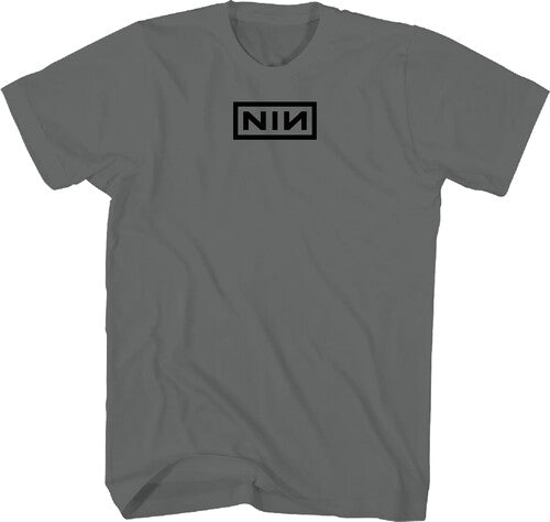 Nine Inch Nails High Density Tshirt Med Charcoal - Nine Inch Nails High Density Tshirt Med Charcoal - Apparel
