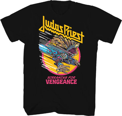 Judas Priest Vengeance T-shirt 2x Large Black - Judas Priest Vengeance T-shirt 2x Large Black - Apparel