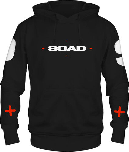 System Of A Down Soad Logo Hoodie Lrg Blk - System Of A Down Soad Logo Hoodie Lrg Blk - Apparel
