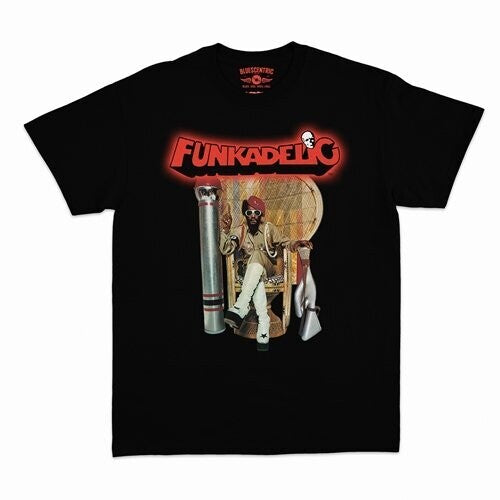 Funkadelic Uncle Jam Peacock T-shirt Black Small - Funkadelic Uncle Jam Peacock T-shirt Black Small - Apparel