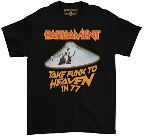 Parliament Take Funk Heaven 77 T-shirt Black 2xl - Parliament Take Funk Heaven 77 T-shirt Black 2xl - Apparel
