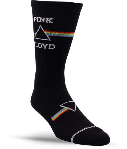 Perri's Pink Floyd Dark Side Of The Moon Crew Sock - Perri's Pink Floyd Dark Side Of The Moon Crew Sock - Apparel