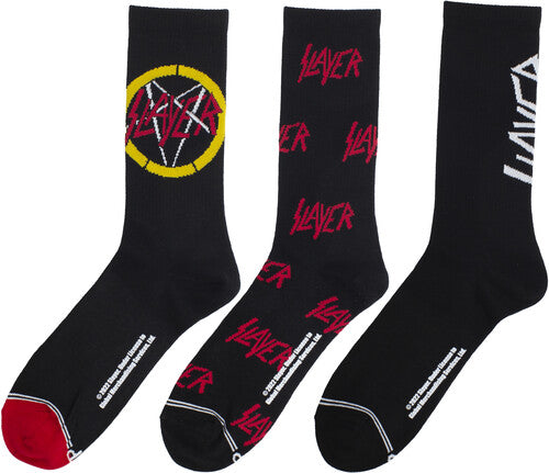 Perri's Slayer Volume Crew Socks (3 Pack) - Perri's Slayer Volume Crew Socks (3 Pack) - Apparel