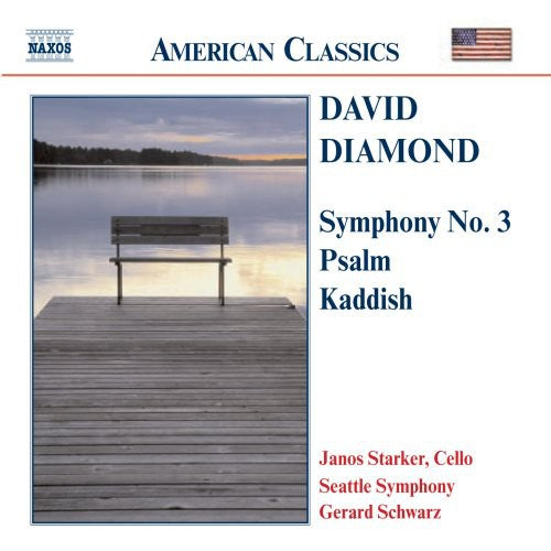 Gerard Schwarz - Symphony 3 / Psalm / Kaddish for Cello & Orchestra Music CD