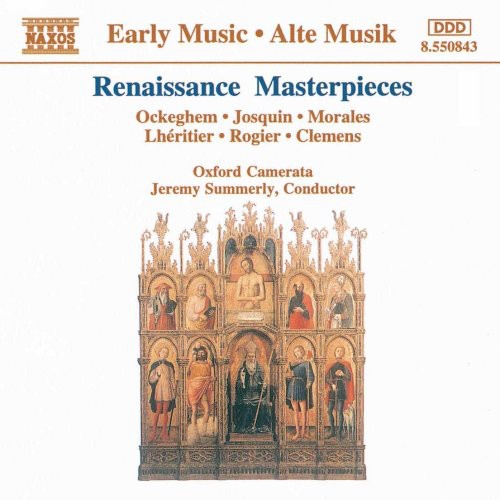 Jeremy Summerly - Oxford Camerata "Renaissance Masterpieces" Music CD