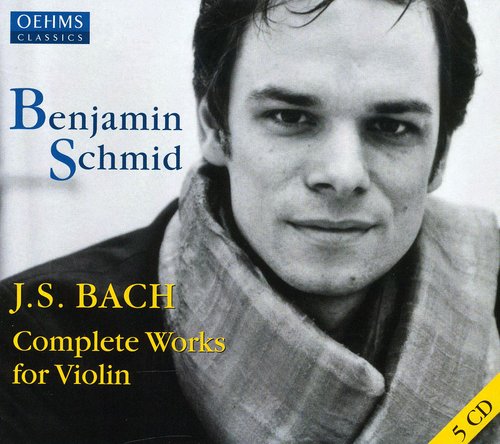 J.S. Bach - Domplete Violin Works Music CD