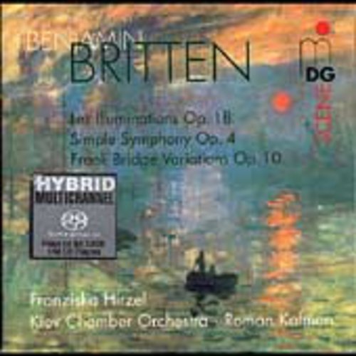 B. Britten - Orchestral Works Music CD
