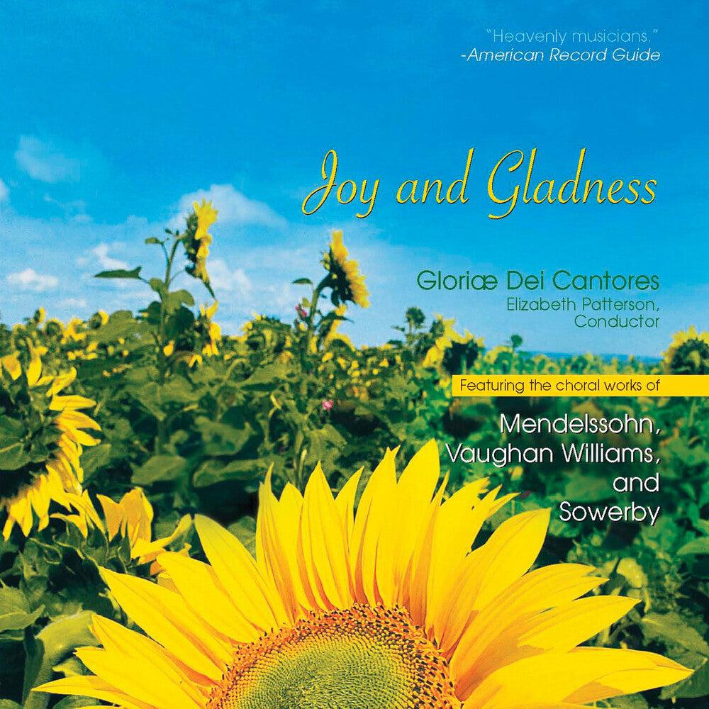Gloriae Dei Cantores - Joy & Gladness Music CD