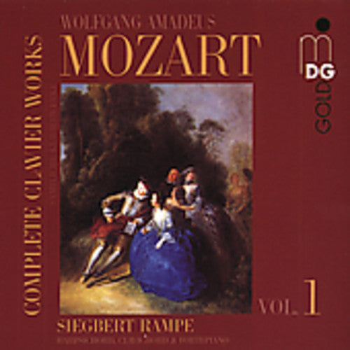 W.A. Mozart - Complete Clavier Works 1 Music CD